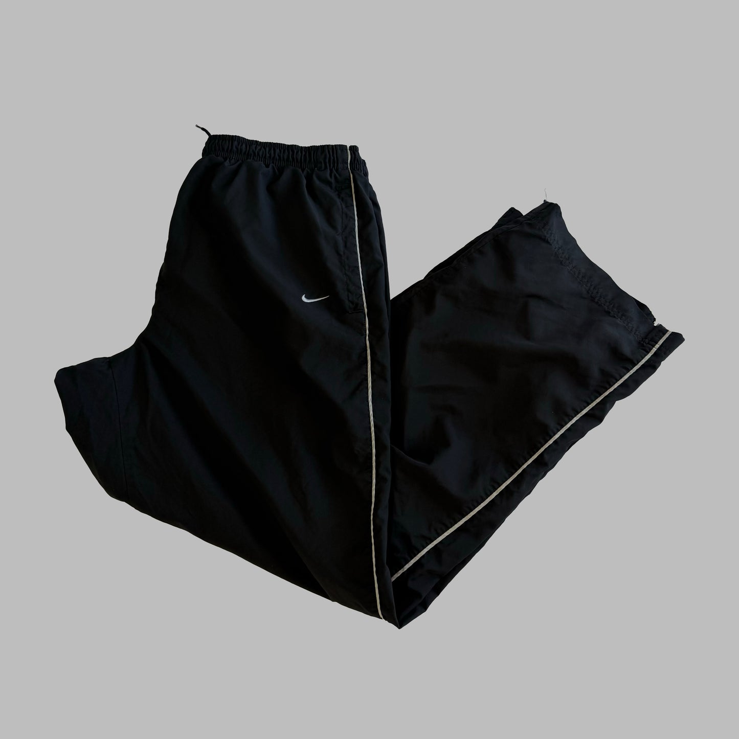 Y2K Nike Striped Baggy Track Pants - XXL