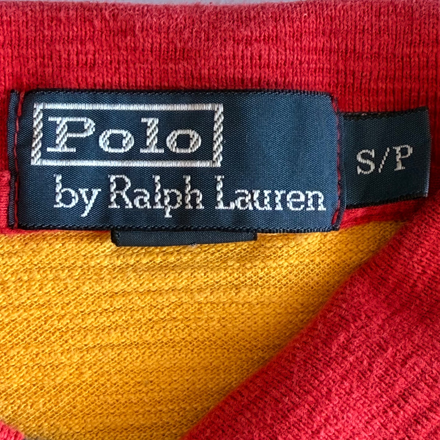 Ralph Lauren Striped Polo Shirt - Small
