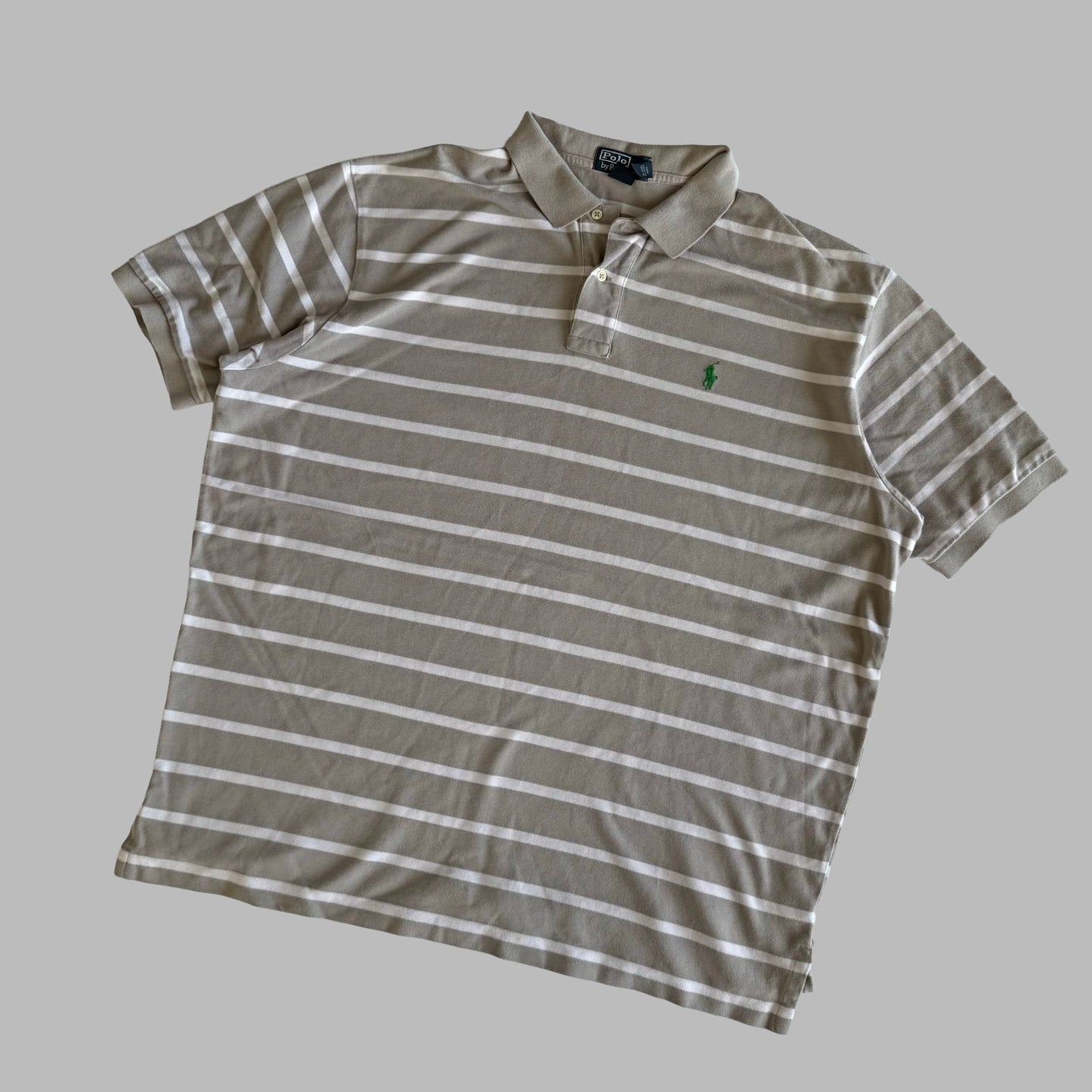 Ralph Lauren Striped Polo Shirt - XXL