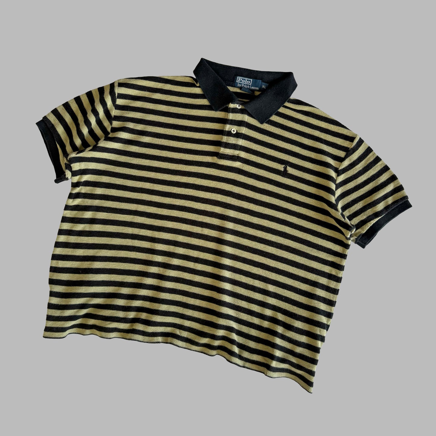 Ralph Lauren Striped Polo Shirt - XL