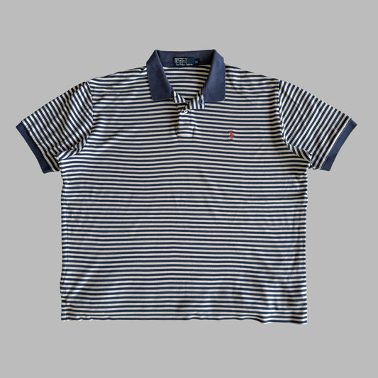 Ralph Lauren Striped Polo Shirt - XL