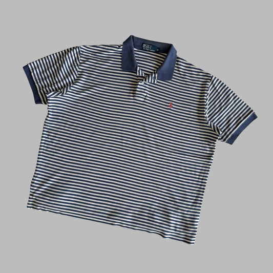 Ralph Lauren Striped Polo Shirt - XL