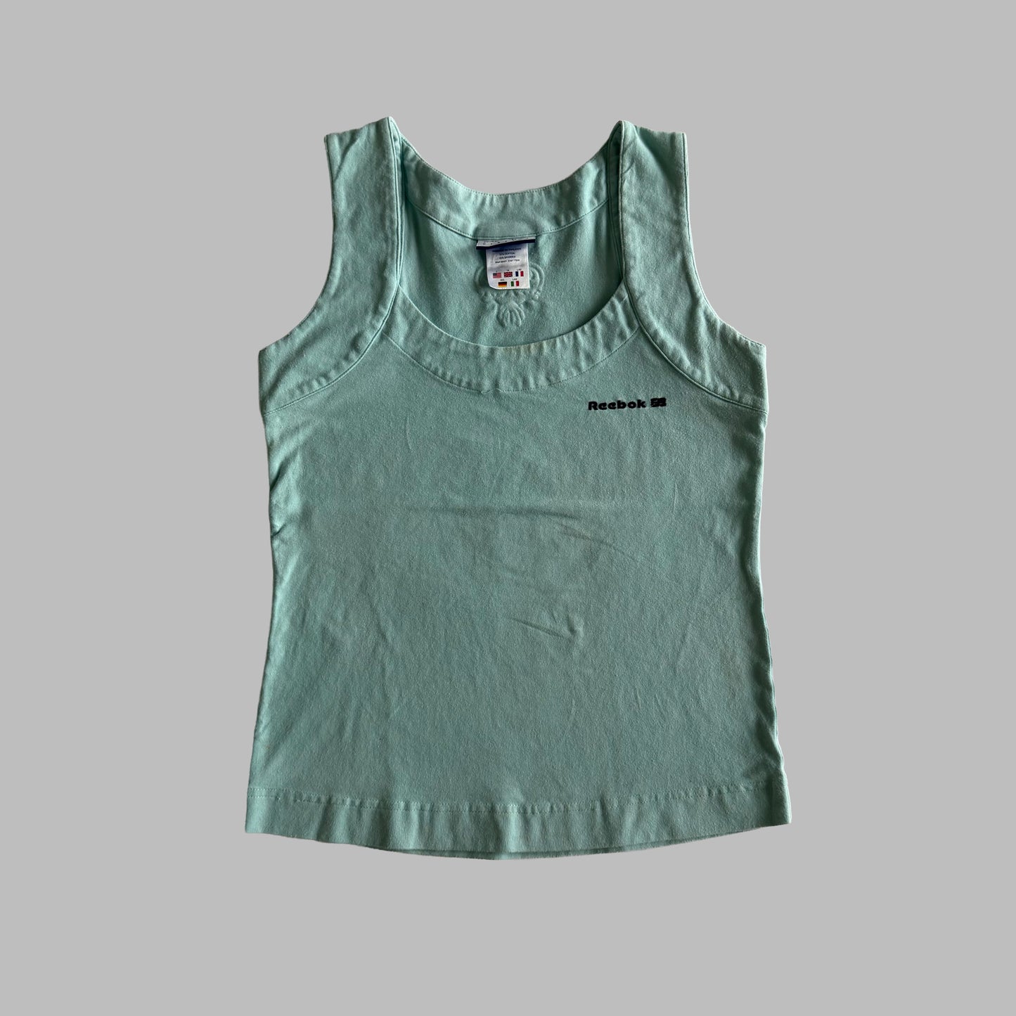 90s Reebok Spell Out Activewear Tank - L