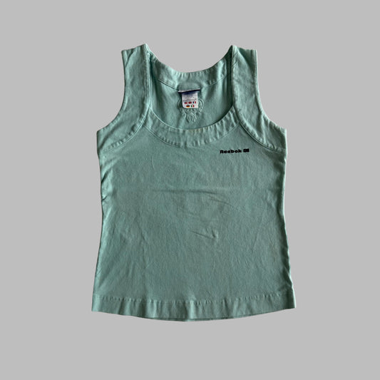 90s Reebok Spell Out Activewear Tank - L