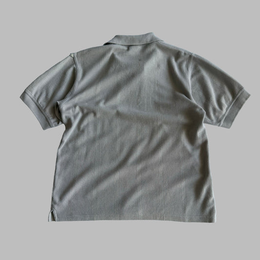 90s Adidas Ribbed T-Shirt - Large