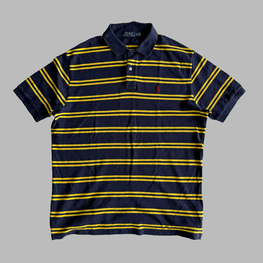Ralph Lauren Striped Polo Shirt - XL