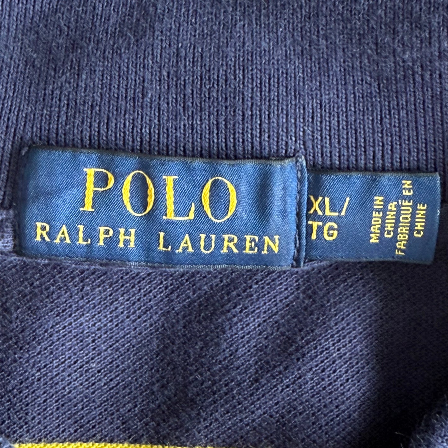 Ralph Lauren Striped Polo Shirt - XL