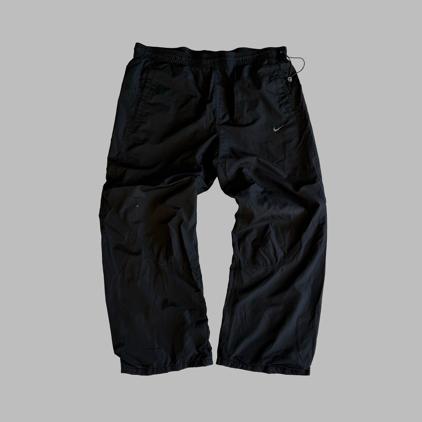 Y2K Nike Wide Leg Track Pants - L