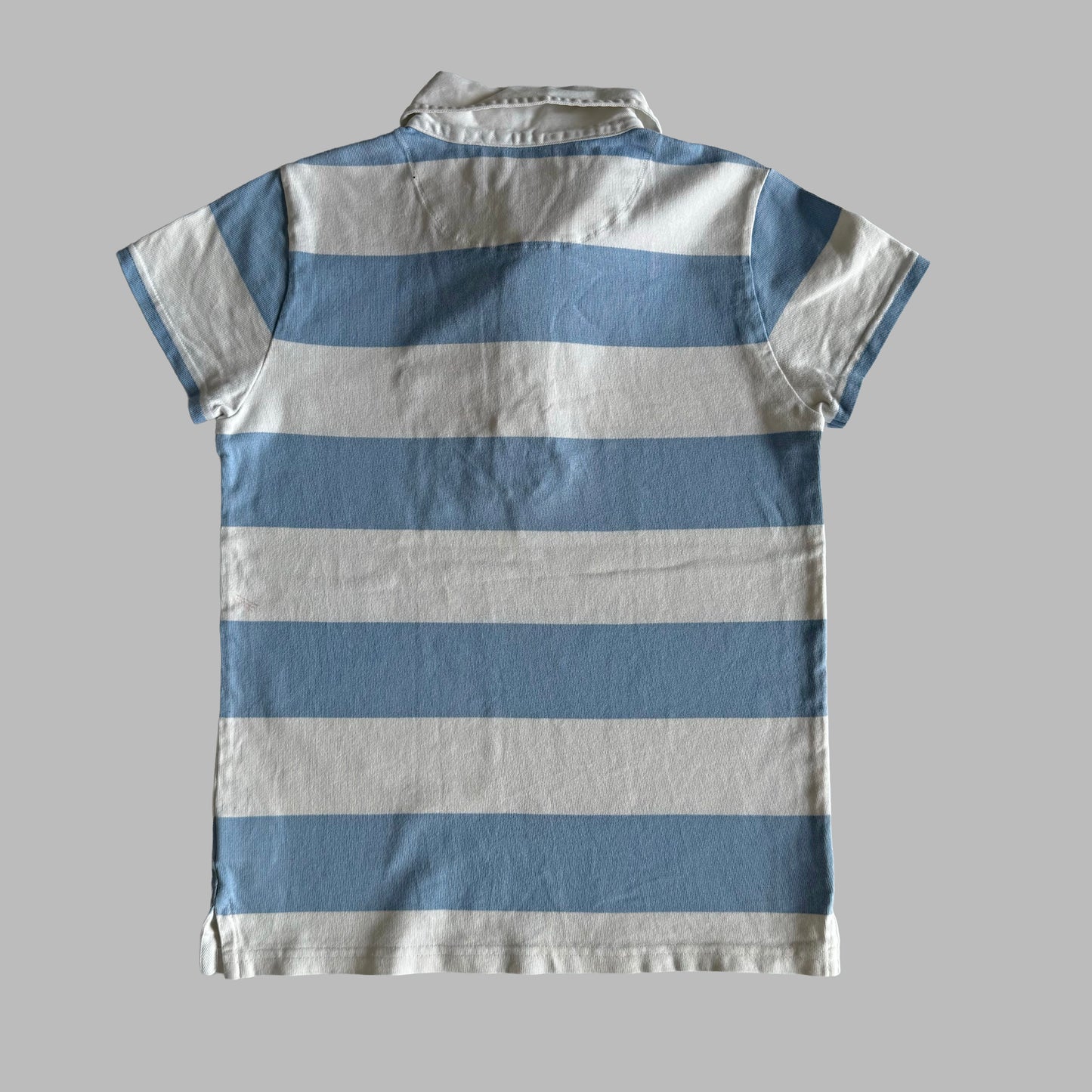 Ralph Lauren Striped Polo Shirt - Small