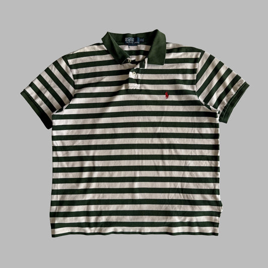 Ralph Lauren Striped Polo Shirt - XL