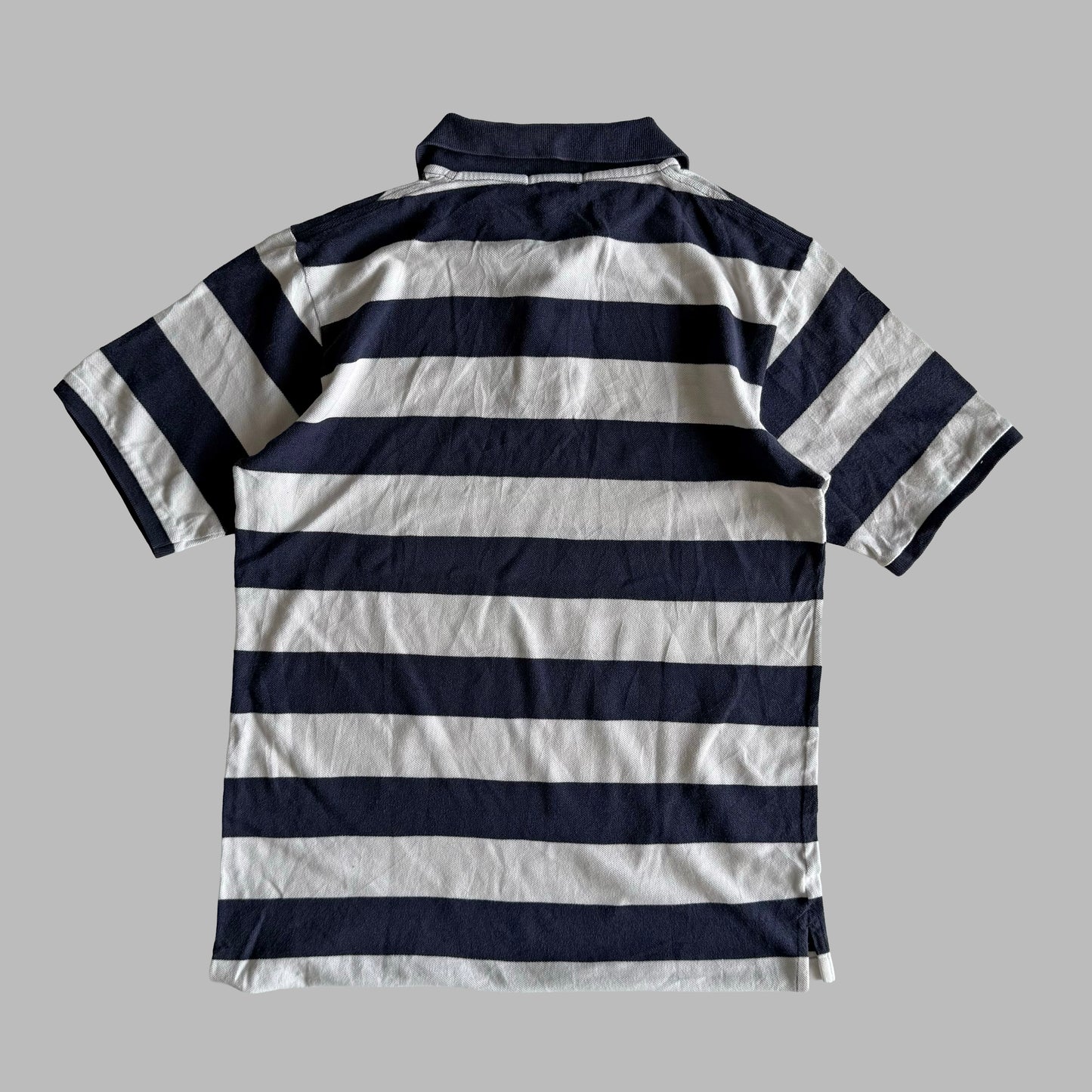 Ralph Lauren Striped Polo Shirt - Small
