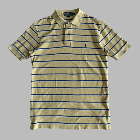 Ralph Lauren Striped Polo Shirt - Small