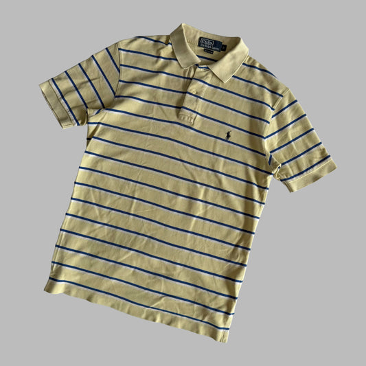 Ralph Lauren Striped Polo Shirt - Small
