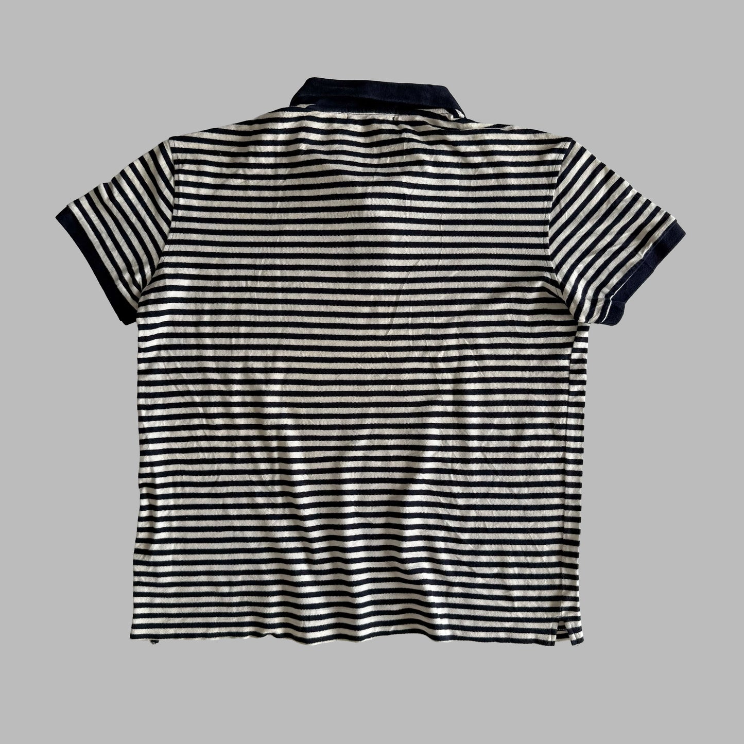 Ralph Lauren Striped Polo Shirt - Medium