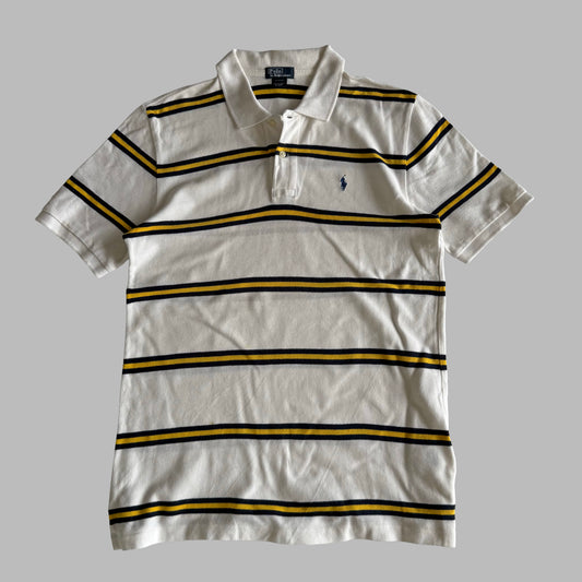 Ralph Lauren Striped Polo Shirt - Medium