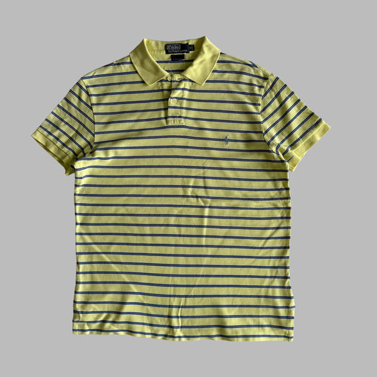 Ralph Lauren Striped Polo Shirt - Medium