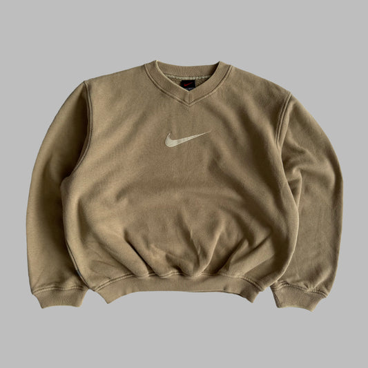 90s Nike Centre Swoosh Sweatshirt - Small