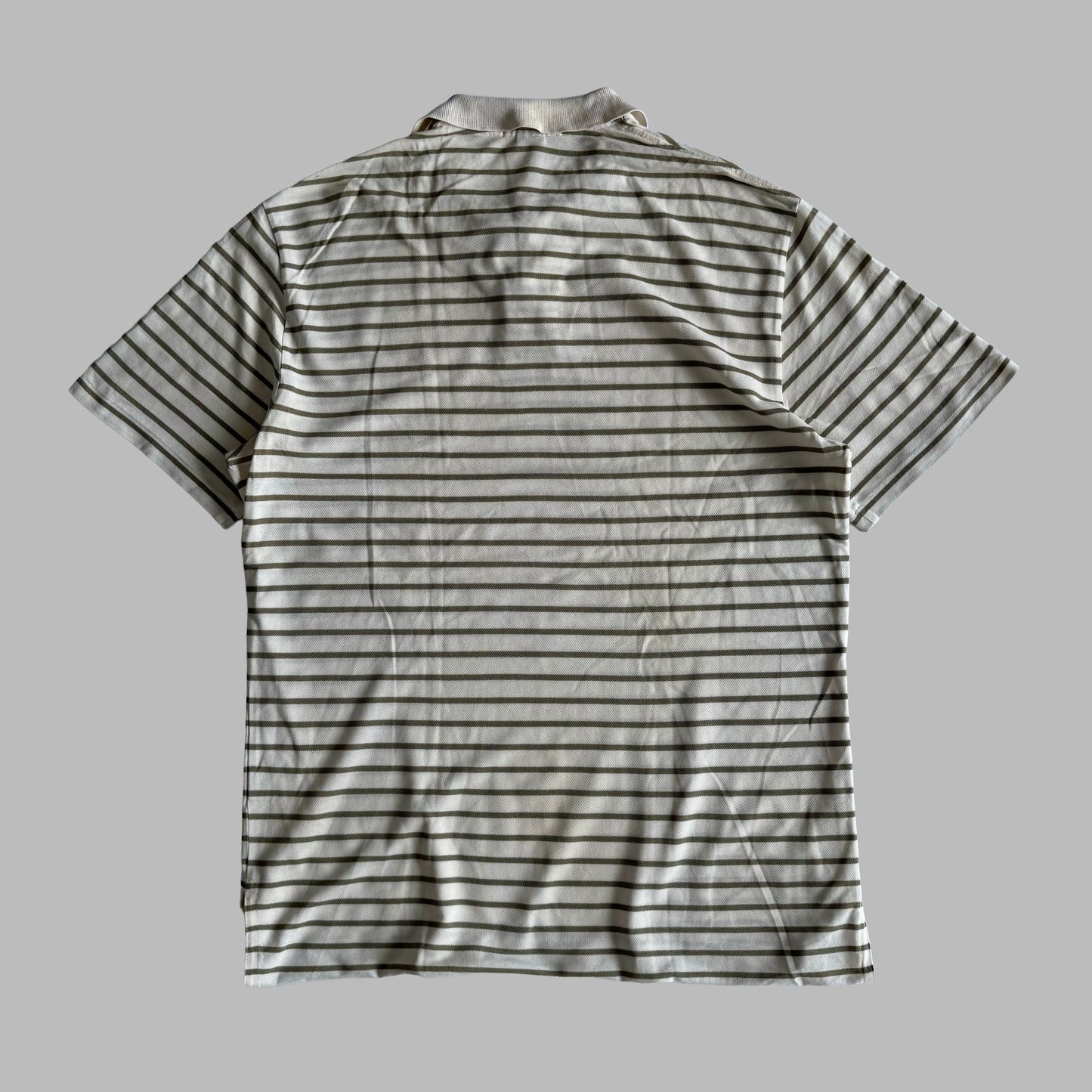 Ralph Lauren Striped Polo Shirt - Large