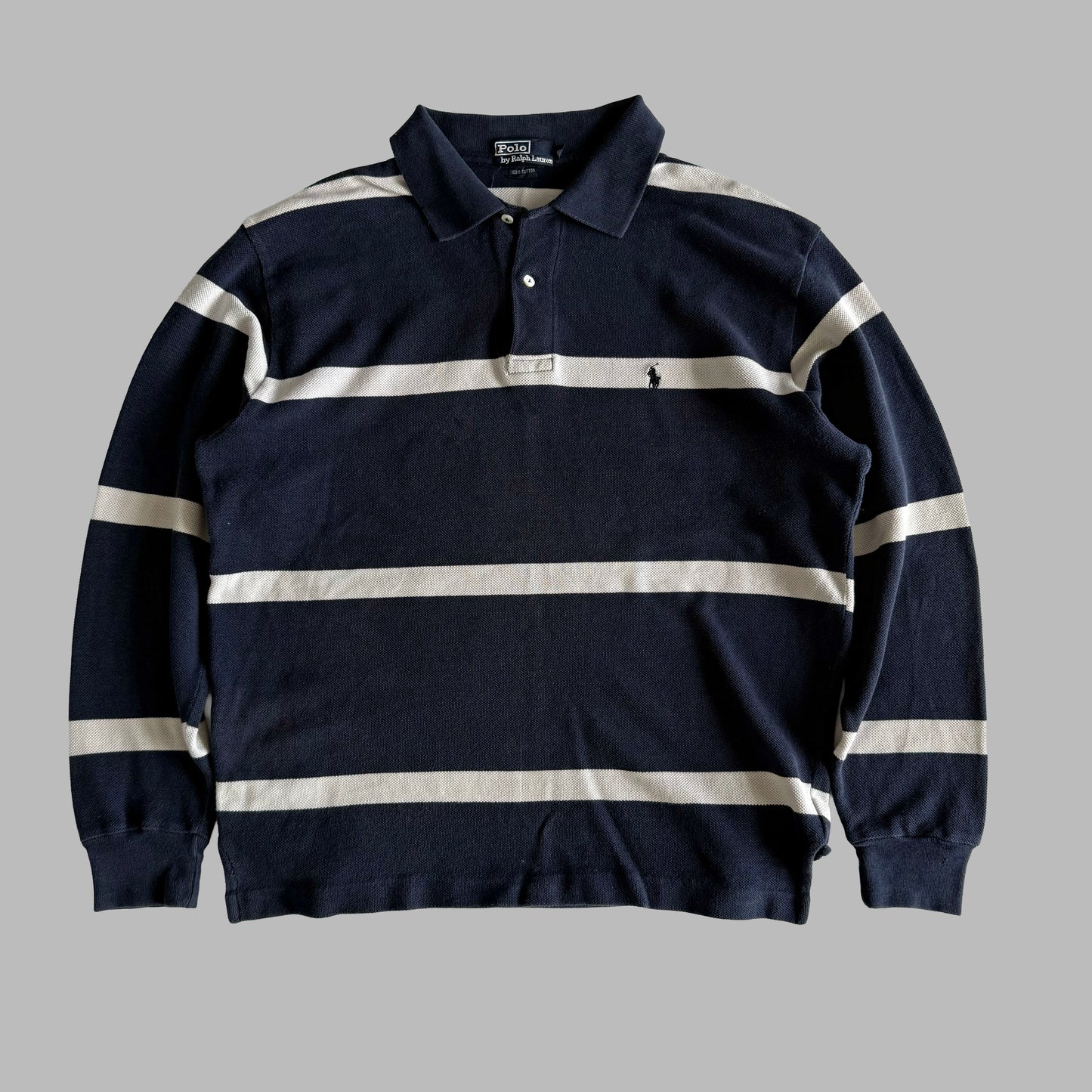 Ralph Lauren Striped Long-Sleeve - Large