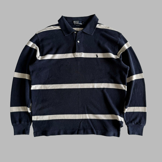 Ralph Lauren Striped Long-Sleeve - Large