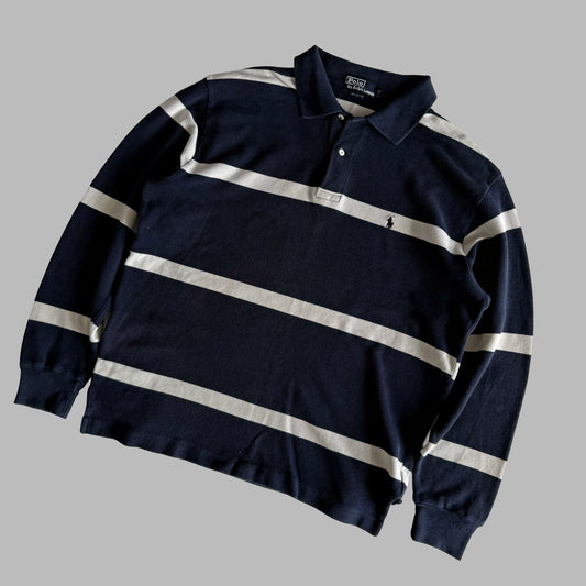Ralph Lauren Striped Long-Sleeve - Large