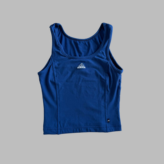 Y2K Adidas Minimal Activewear Top - XS/S