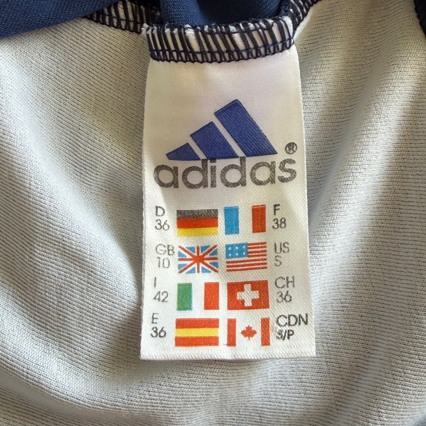 Y2K Adidas Minimal Activewear Top - XS/S