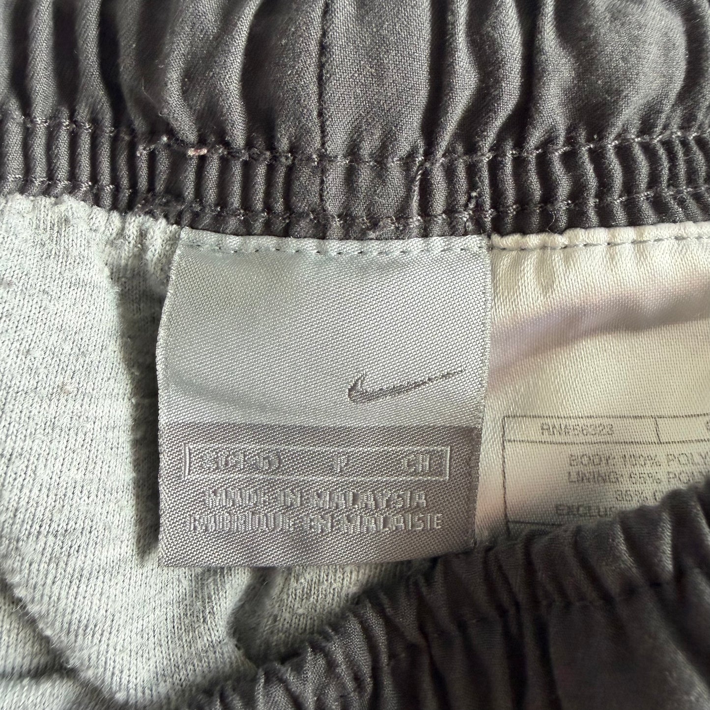 Y2K Nike Baggy Striped Track Pants - S