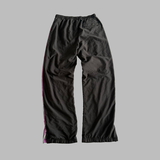 Y2K Nike Baggy Striped Track Pants - S