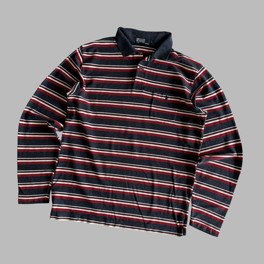 Ralph Lauren Striped Long-Sleeve - Large