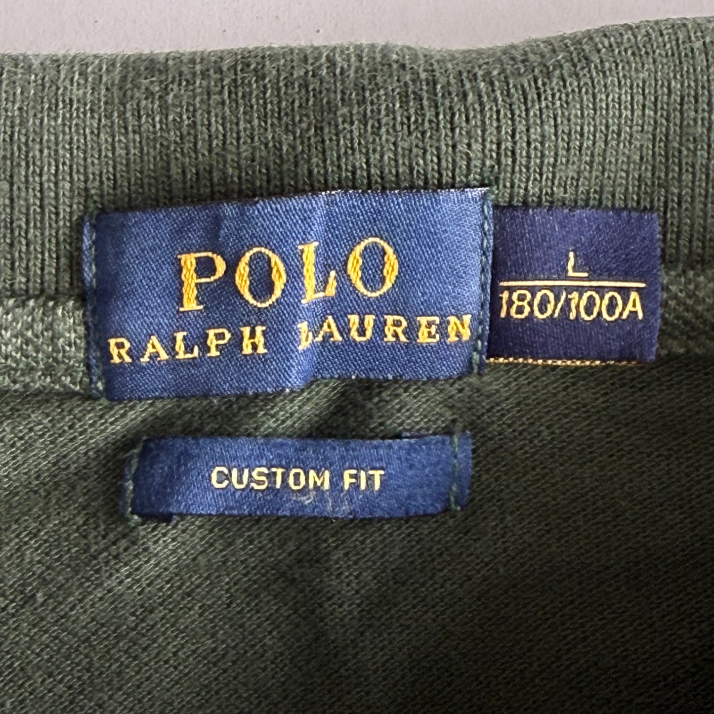 Ralph Lauren Polo Long-Sleeve - Large