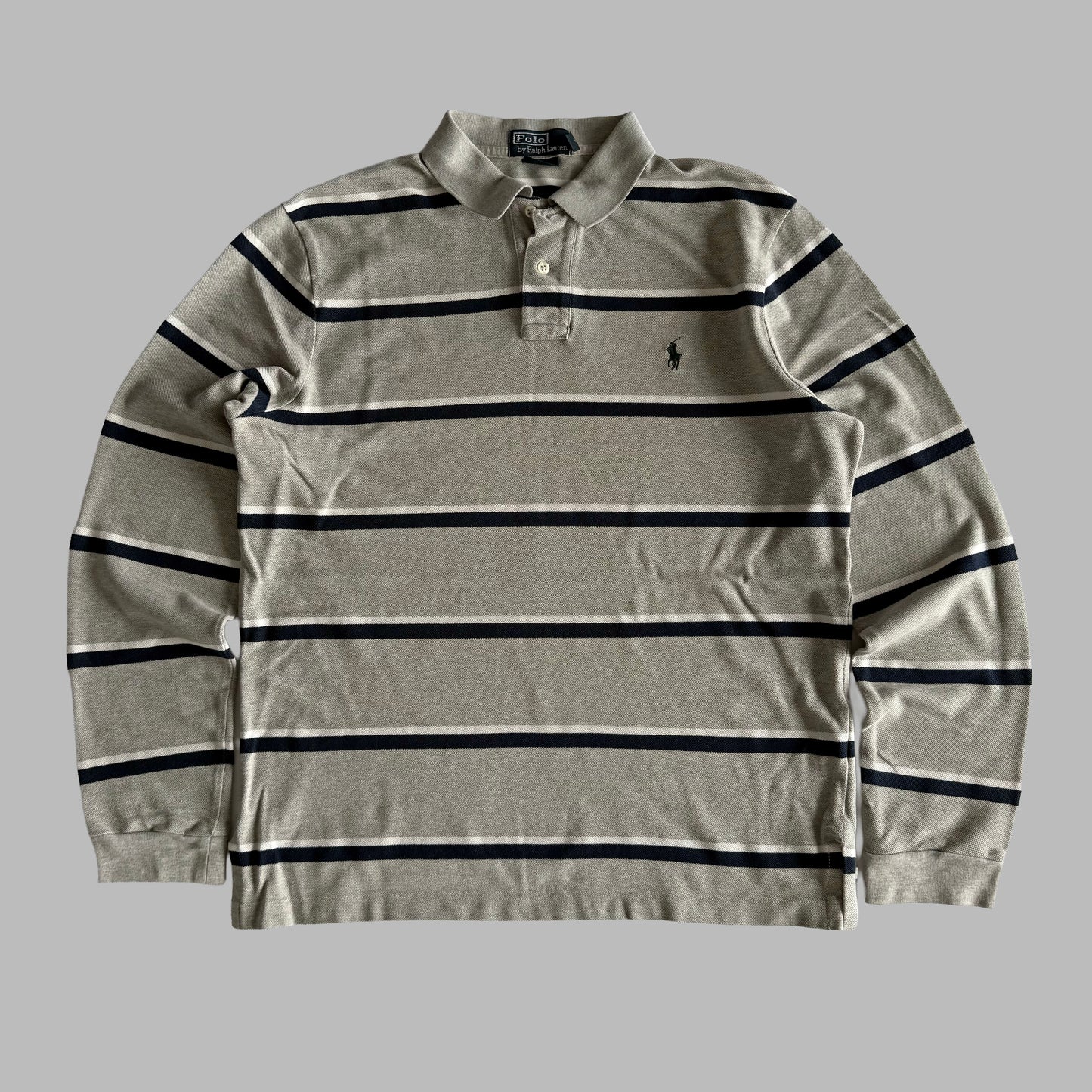 Ralph Lauren Striped Long-sleeve - Large
