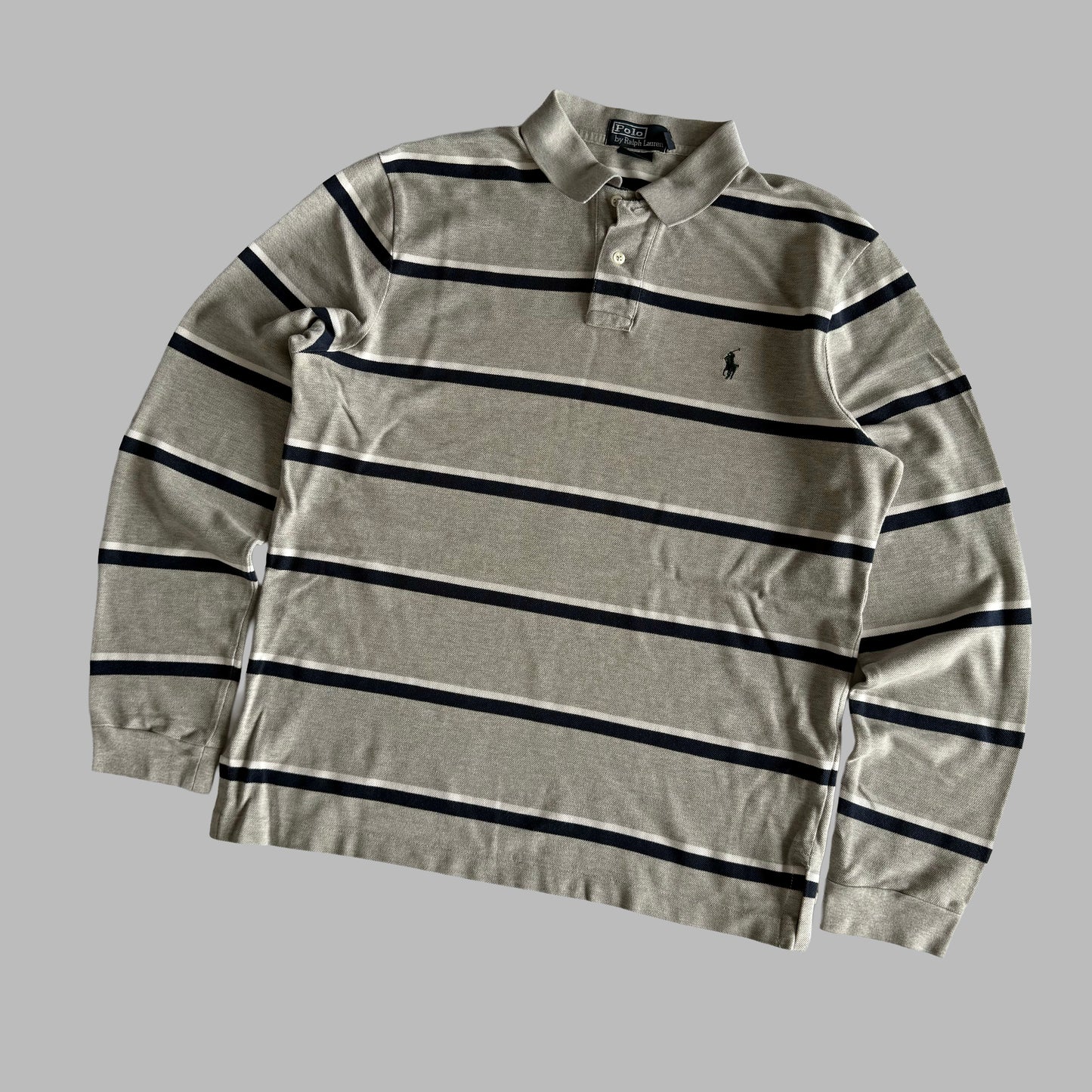 Ralph Lauren Striped Long-sleeve - Large