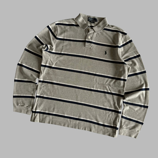 Ralph Lauren Striped Long-sleeve - Large