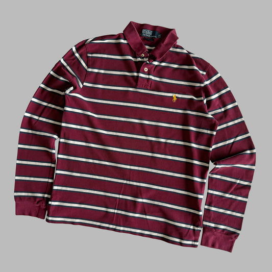 Ralph Lauren Striped Long-Sleeve - Medium