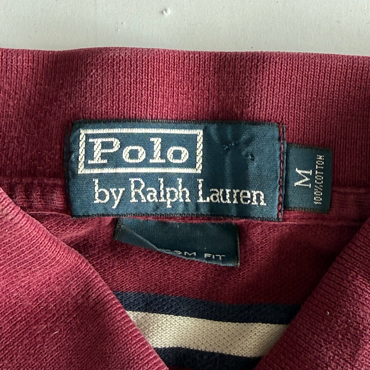 Ralph Lauren Striped Long-Sleeve - Medium