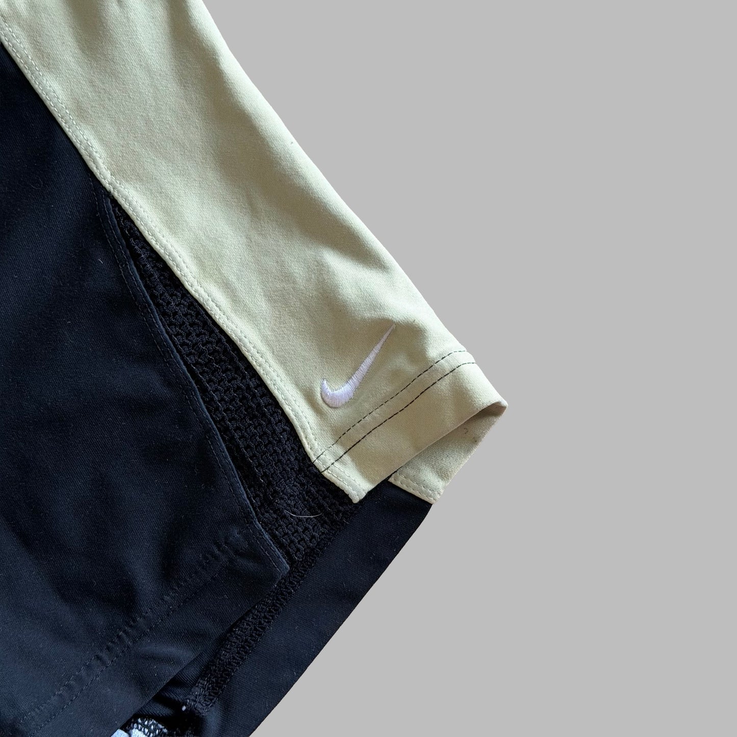 Y2K Nike Panelled Activewear Mini Shorts - S