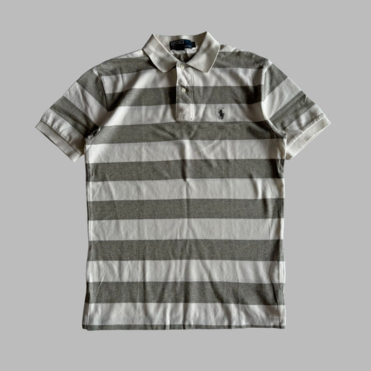 Ralph Lauren Striped Polo Shirt - Small