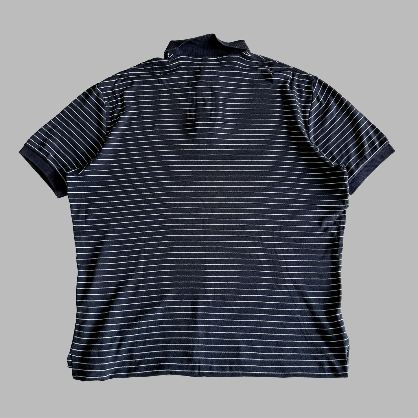 Ralph Lauren Striped Polo Shirt - Large