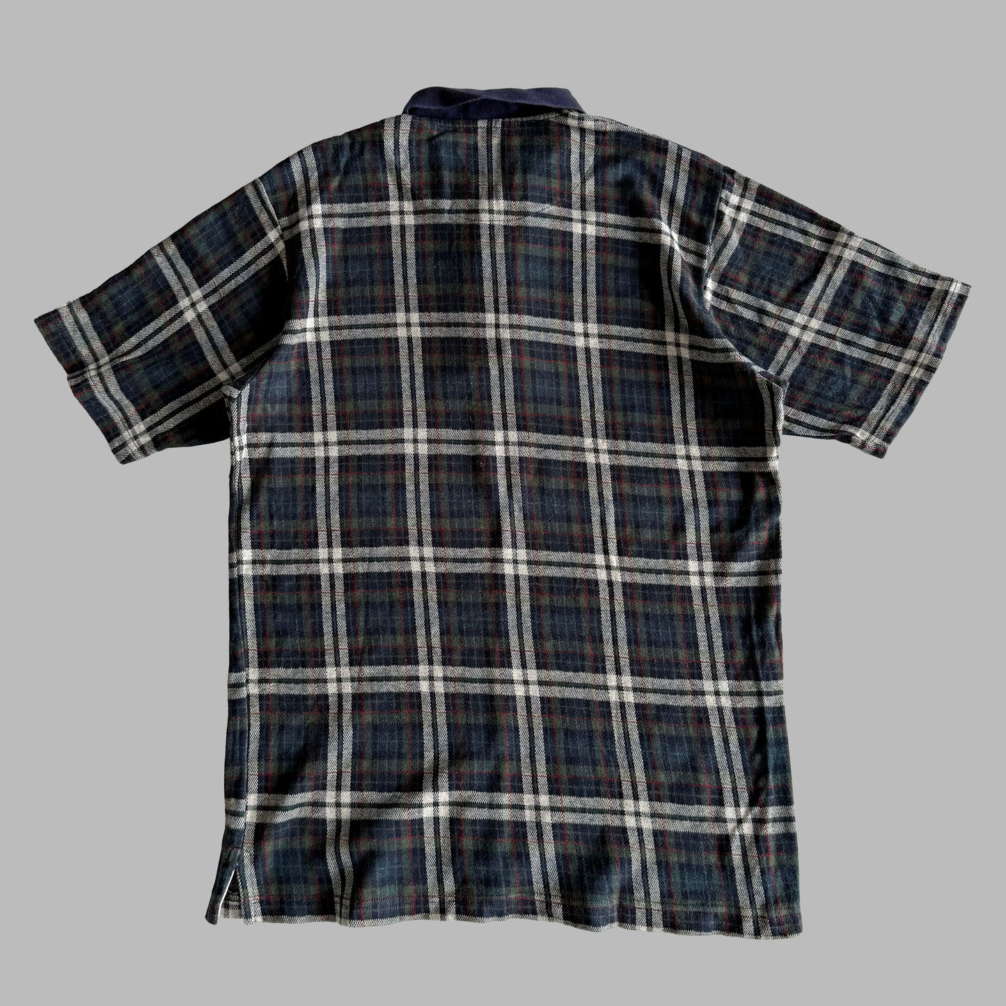 Ralph Lauren Chaps Tartan Polo Shirt - Large