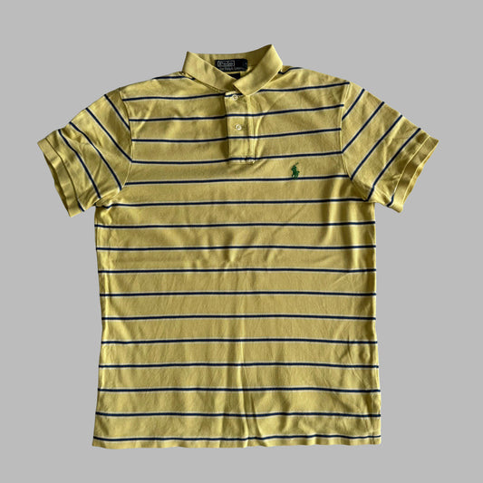 Ralph Lauren Striped Polo Shirt - Medium