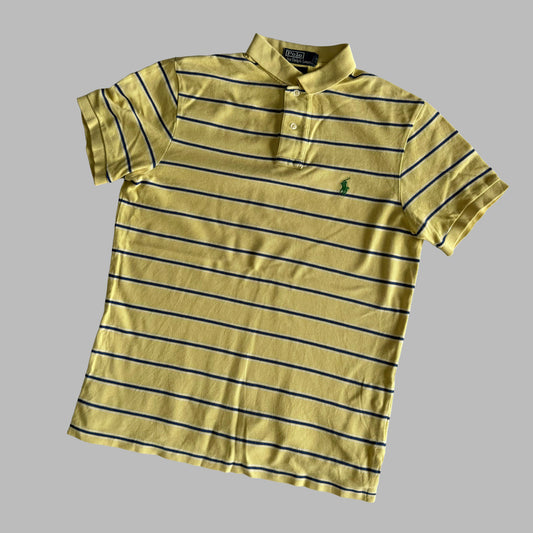 Ralph Lauren Striped Polo Shirt - Medium