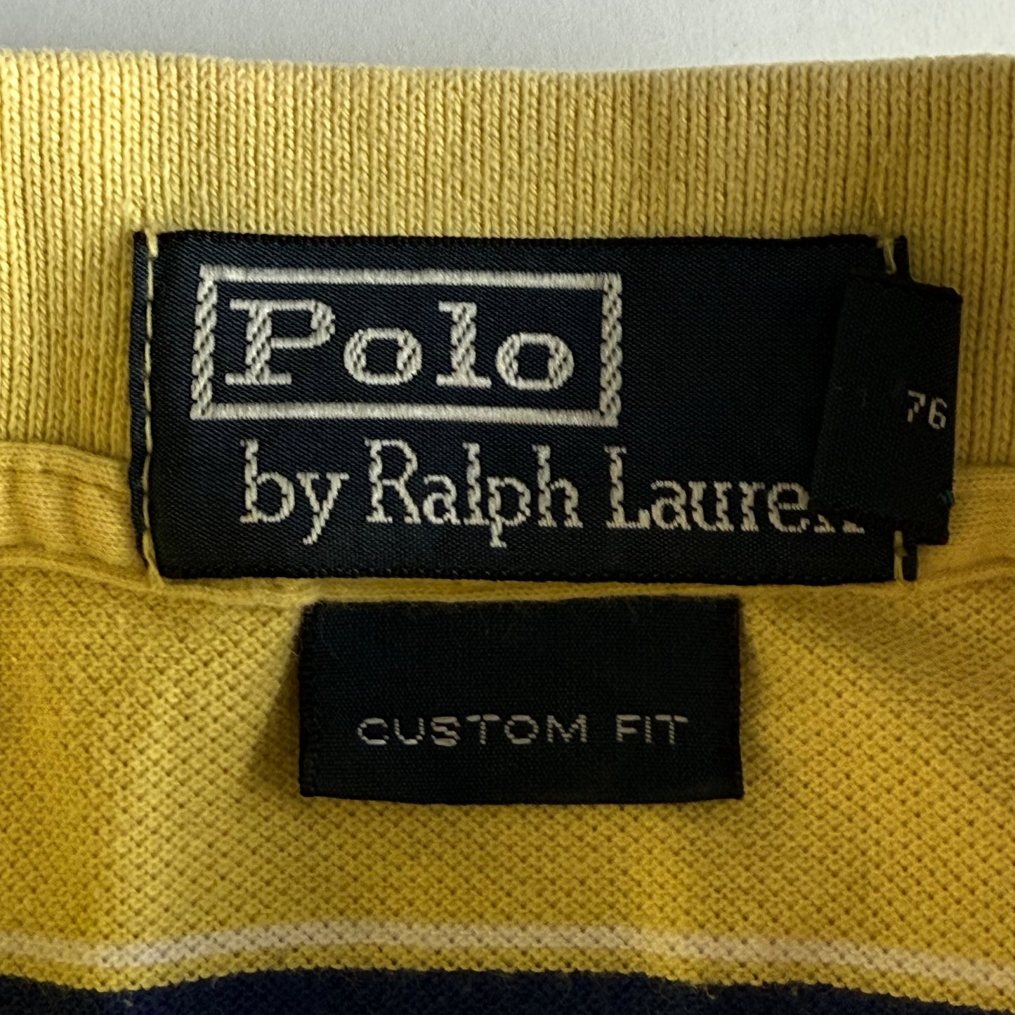 Ralph Lauren Striped Polo Shirt - Medium