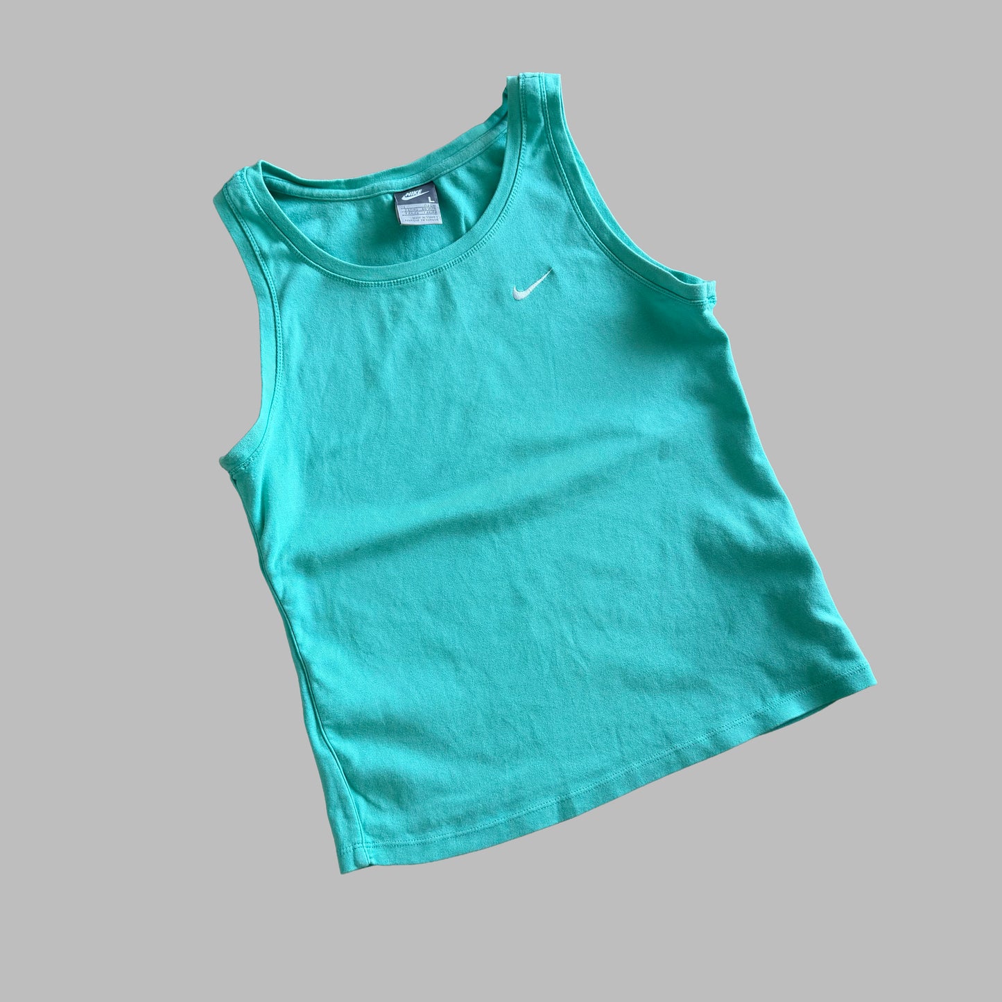 Y2K Nike Minimal Activewear Tank - L