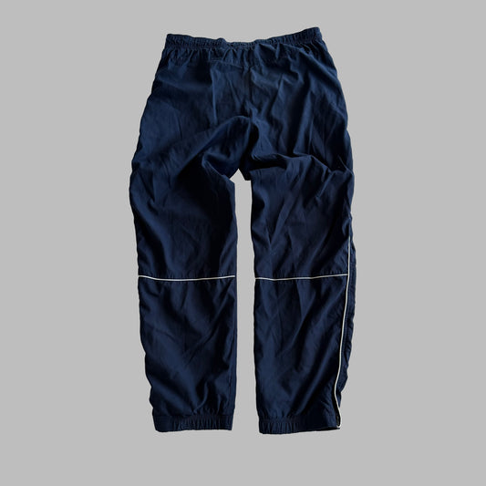 Y2K Nike Striped Baggy Track Pants - M