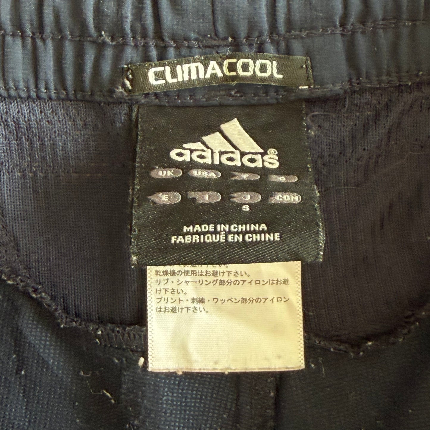 Y2K Adidas Minimal Track Capris - M