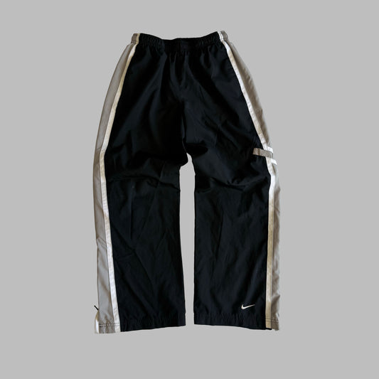Y2K Nike Striped Baggy Wide Leg Track Pants - XXS