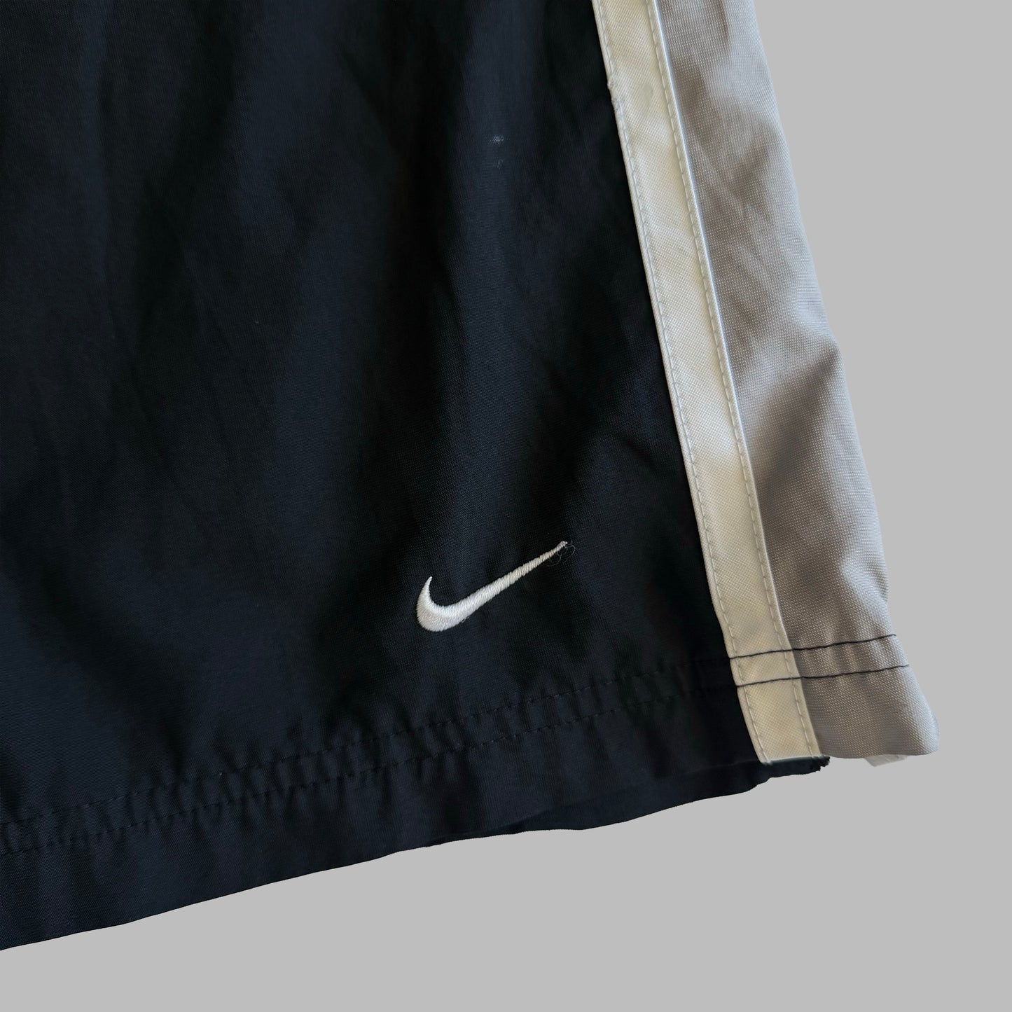 Y2K Nike Striped Baggy Wide Leg Track Pants - XXS