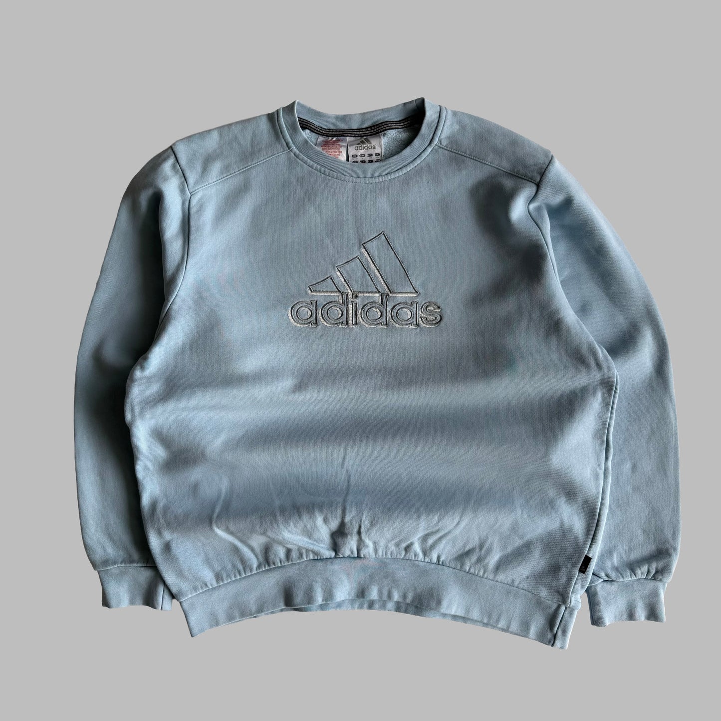 00s Adidas Embroidered Sweatshirt - Small