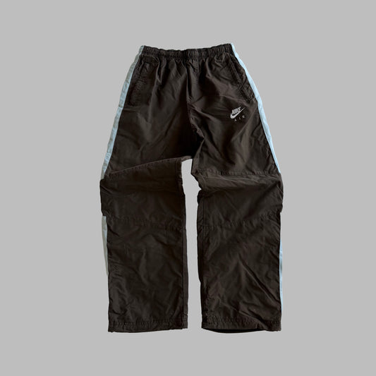 Y2K Nike Striped Wide Leg Track Pants - XXS